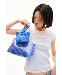 EMIS | CLEAR STRIPE MINI TOTE BAG(トートバッグ)