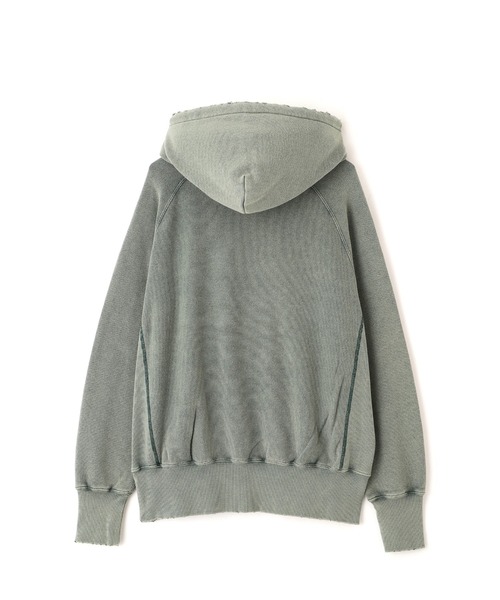 Schott（ショット）の「Schott/ショット/ASING AFTER HOOD SWEAT/エイジング アフター フード スウェット パーカー（パーカー・メンズ・ブラック/ブラウン/ダークグリーン・2XL/L/M/XL）」の17枚目の写真