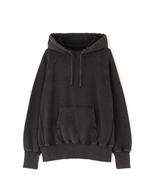 Schott（ショット）の「Schott/ショット/ASING AFTER HOOD SWEAT/エイジング アフター フード スウェット パーカー（パーカー・メンズ・ブラック/ブラウン/ダークグリーン・2XL/L/M/XL）」の12枚目の写真