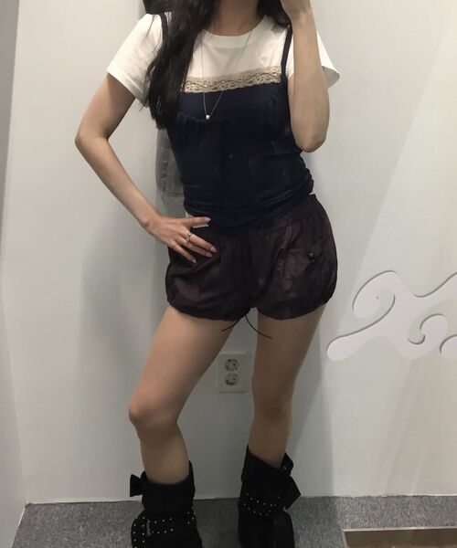 UUUUP（ユープ）の「ミラバルーンショーツ - バイオレット（その他パンツ・レディース・その他・SMALL/MEDIUM）」の3枚目の写真