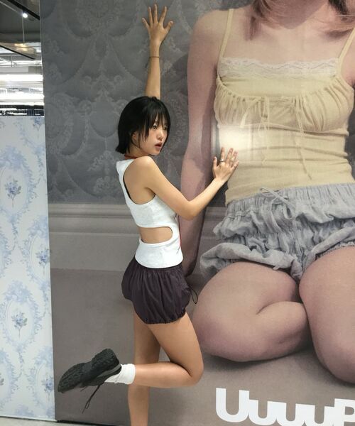UUUUP（ユープ）の「ミラバルーンショーツ - バイオレット（その他パンツ・レディース・その他・SMALL/MEDIUM）」の4枚目の写真