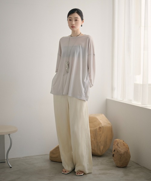 LAULEN(ローレン)の「cup in flat bandeau /カップインフラットバンドゥ(チューブトップ・レディース・ホワイト/ベージュ/グレー/ブラウン/ブラック・FREE)」の10枚目の写真