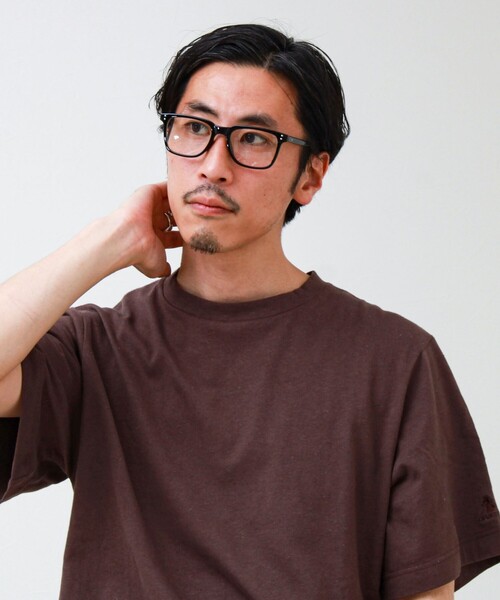GLOSTER(グロスター)の「ワイドフレームサングラス(メガネ・メンズ・クリア/ベージュ/ブラック・FREE)」の21枚目の写真