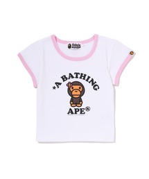 BABY LISA COLLEGE CROPPED TEE