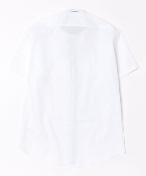 TOKYO SHIRTS(トウキョウシャツ)の「【超形態安定】【吸水速乾】 形態安定ノンアイロン ボタンダウン 半袖ビジネスワイシャツ (大きいサイズ)(ビジネスシャツ・メンズ・ホワイト・首回り45cm/首回り47cm)」の7枚目の写真