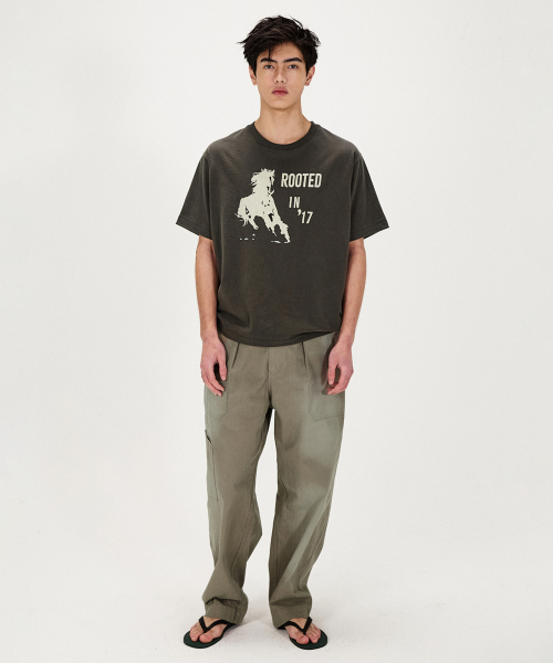 SHIRTER(シャーター)の「VTG LOGO T-SHIRT (BROWN)(Tシャツ/カットソー・メンズ・その他・SMALL/MEDIUM/LARGE)」の3枚目の写真