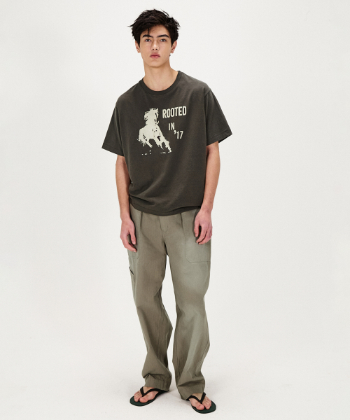 SHIRTER(シャーター)の「VTG LOGO T-SHIRT (BROWN)(Tシャツ/カットソー・メンズ・その他・SMALL/MEDIUM/LARGE)」の4枚目の写真
