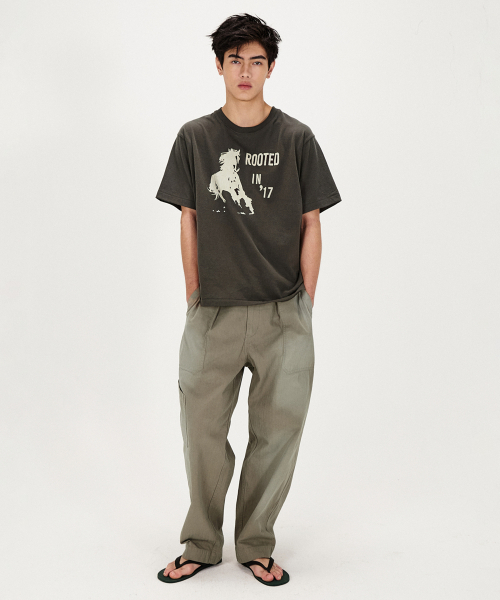 SHIRTER(シャーター)の「VTG LOGO T-SHIRT (BROWN)(Tシャツ/カットソー・メンズ・その他・SMALL/MEDIUM/LARGE)」の5枚目の写真