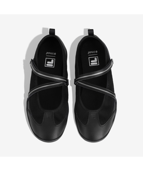 FILA(フィラ)の「FILA GLIO MJ / フィラグリオエムジェイ /カジュアルスニーカー(スニーカー・レディース・ブラック・23.0cm/23.5cm/24.0cm/24.5cm/25.0cm)」の2枚目の写真