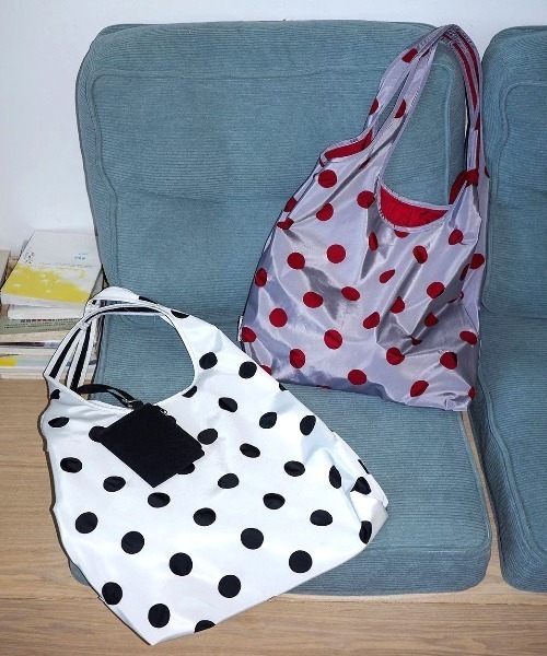 Vipoa(ヴィポア)の「Bicolor polka dot shoulder bag(ショルダーバッグ・レディース・グレー/ブラウン/ホワイト・FREE)」の20枚目の写真