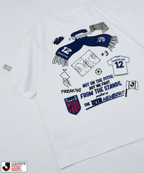 【FC東京】J.LEAGUE×FREAK'S STORE 半袖T【M】 J.LEAGUE × FREAK'S STORE 別注SUPPORTERS SHORT SLEEVE TEE【FC東京