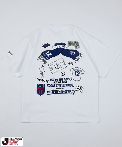 J.LEAGUE × FREAK'S STORE 別注SUPPORTERS SHORT SLEEVE TEE【FC東京