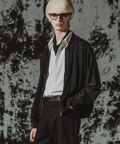 NO ID.(ノーアイディ)の「【NO ID.】Irregular Square Buckle Leather Belt / イレギュラー スクエア バックル レザー ベルト(ベルト・メンズ・ブラック・ONE SIZE)」の14枚目の写真