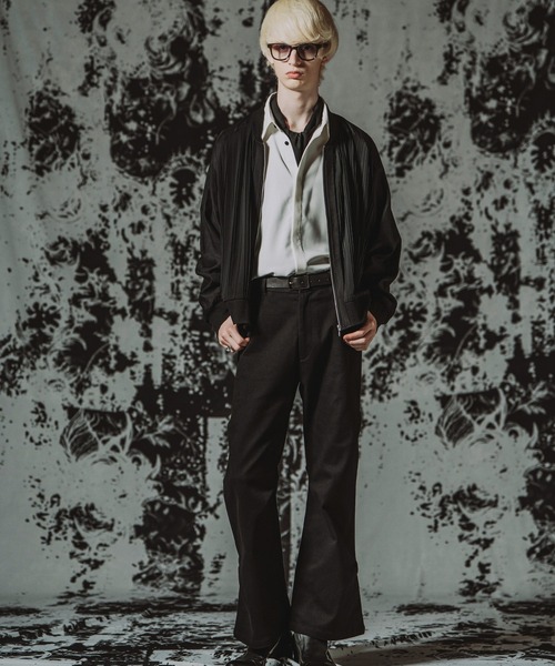NO ID.(ノーアイディ)の「【NO ID.】Irregular Square Buckle Leather Belt / イレギュラー スクエア バックル レザー ベルト(ベルト・メンズ・ブラック・ONE SIZE)」の16枚目の写真