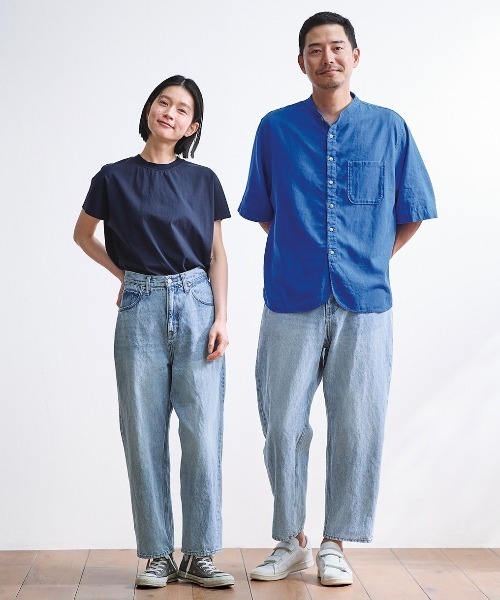 Sunny clouds(サニークラウズ)の「サニークラウズ 贅沢ジーンズ〈レディース〉(デニムパンツ・レディース・ライトブルー・61/64/67/70/73)」の19枚目の写真