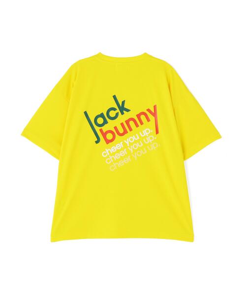 Jack Bunny!!(ジャックバニー)の「【Jack Bunny!!】PEバックメッシュ半袖プリントTシャツ(Tシャツ/カットソー・レディース・ホワイト/イエロー・SMALL/LARGE/MEDIUM)」の19枚目の写真