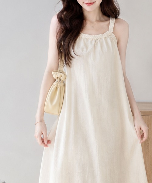 Megil(メギル)の「アメリカンスリーブシフォンロングワンピース(ワンピース・レディース・アイボリー・SMALL/MEDIUM/LARGE/X-LARGE)」の6枚目の写真