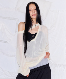 CHOKER SUMMER KNIT [IVORY]