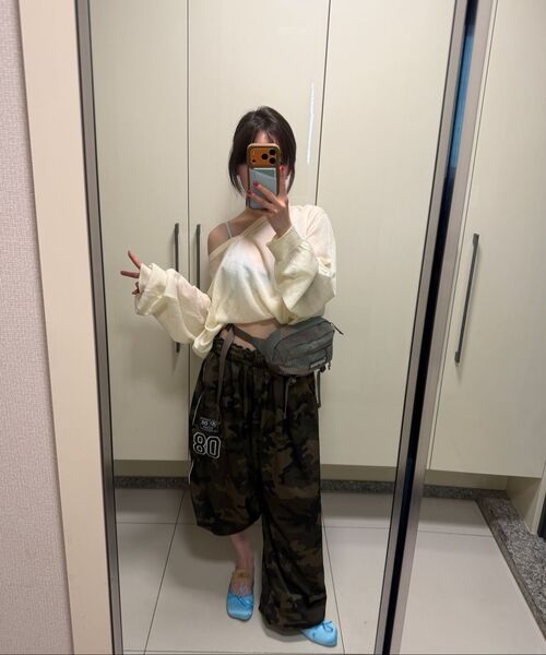 THE MYSTERIOUS HOTEL（ザミステリアスホテル）の「CHOKER SUMMER KNIT [IVORY]（ニット/セーター・レディース・その他・FREE）」の6枚目の写真