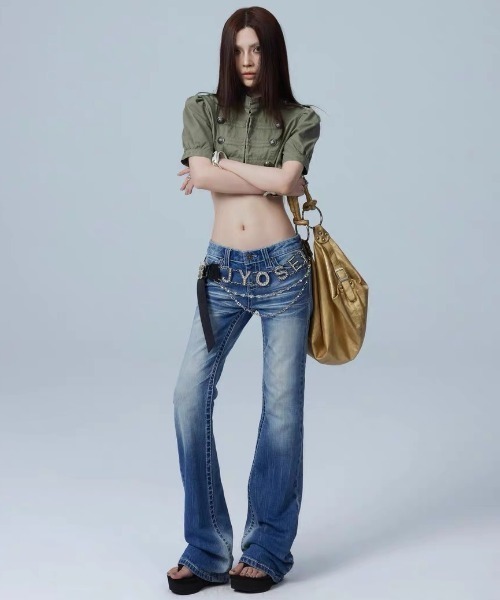 LAMPOON(ランプーン)の「ナポレオンショートジャケット(その他アウター・レディース・グリーン・SMALL/MEDIUM/LARGE)」の11枚目の写真