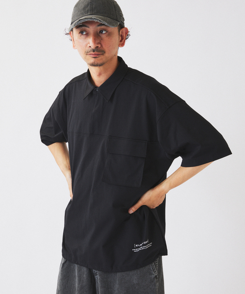 JOURNAL STANDARD relume(ジャーナルスタンダード レリューム)の「<吸水速乾>Ever-Dri(TM) スピンドル ポロシャツ(ポロシャツ・メンズ・ライトグリーン/ブラック/チャコールグレー/ホワイト・LARGE/MEDIUM)」の6枚目の写真