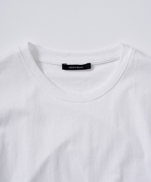 AJUGA.(アジュガ)の「フリルスリーブデザインTシャツ(Tシャツ/カットソー・レディース・ブラック/ホワイト・FREE)」の9枚目の写真