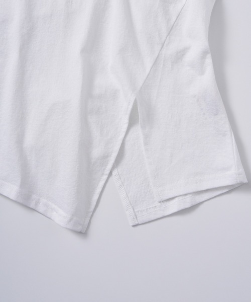 AJUGA.(アジュガ)の「フリルスリーブデザインTシャツ(Tシャツ/カットソー・レディース・ブラック/ホワイト・FREE)」の13枚目の写真