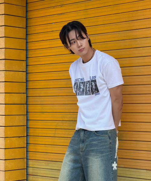AMOU（アモウ）の「Dancing Skull half  T-shirts WHITE（Tシャツ/カットソー・レディース・その他・3/2/1）」の7枚目の写真