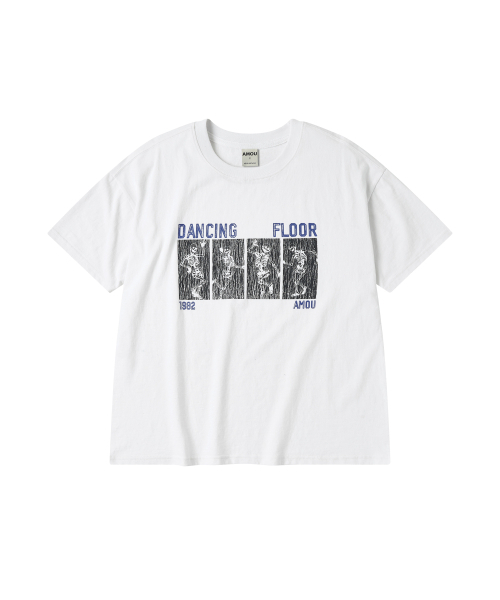 AMOU（アモウ）の「Dancing Skull half  T-shirts WHITE（Tシャツ/カットソー・レディース・その他・3/2/1）」の9枚目の写真