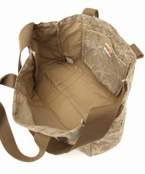 FRAMeWORK（フレームワーク）の「PAYDAY /ペイデイ 別注JACQUARD PALMTREE TOTE ポーチ（トートバッグ・レディース・アイボリー・FREE）」の13枚目の写真