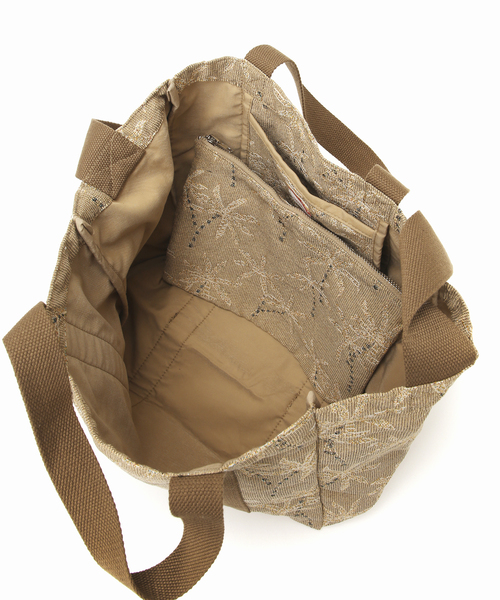 FRAMeWORK（フレームワーク）の「PAYDAY /ペイデイ 別注JACQUARD PALMTREE TOTE ポーチ（トートバッグ・レディース・アイボリー・FREE）」の18枚目の写真