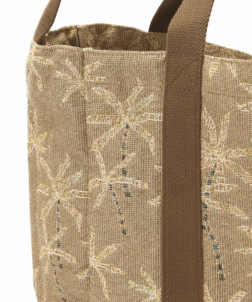 FRAMeWORK（フレームワーク）の「PAYDAY /ペイデイ 別注JACQUARD PALMTREE TOTE ポーチ（トートバッグ・レディース・アイボリー・FREE）」の22枚目の写真