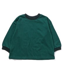 Tシャツ/カットソー（グリーン・カーキ/緑色系・長袖）ファッション