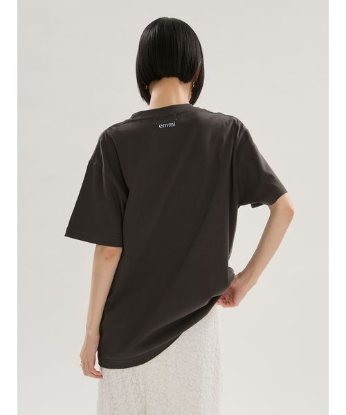 emmi(エミ)の「【emmi×GOOD ROCK SPEED】MICKEY MOUSE /Tシャツ(Tシャツ/カットソー・レディース・ホワイト/チャコールグレー/ピンク・F)」の6枚目の写真