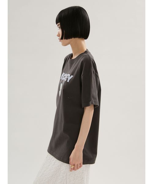 emmi(エミ)の「【emmi×GOOD ROCK SPEED】MICKEY MOUSE /Tシャツ(Tシャツ/カットソー・レディース・ホワイト/チャコールグレー/ピンク・F)」の7枚目の写真
