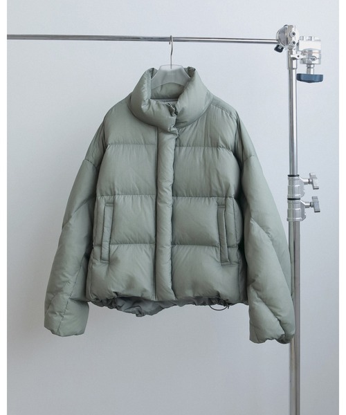 anuke（アンヌーク）の「Standcollar Down Jacket（ダウンジャケット/コート・レディース・チャコールグレー/オリーブ・36inch/38inch）」の16枚目の写真