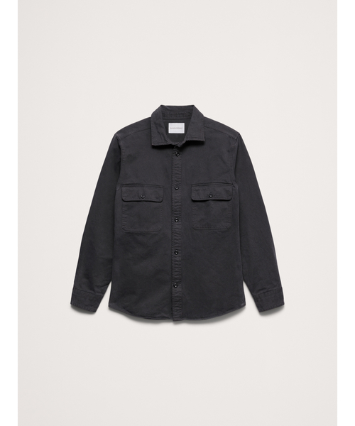 Banana Republic（バナナリパブリック）の「コットンツイル シャツジャケット（その他アウター・メンズ・オリーブ/ブラック・S/M/L/XL）」の8枚目の写真