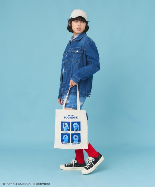 ACCOMMODE(アコモデ)の「パペットスンスン/キャンバストートバッグ(トートバッグ・レディース・C/B/A・FREE)」の13枚目の写真