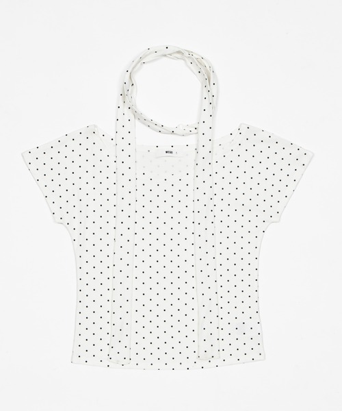 WEGO(ウィゴー)の「WEGO/タイ付きワイドネックT(Tシャツ/カットソー・レディース・ブラック系その他5/その他1・FREE)」の18枚目の写真