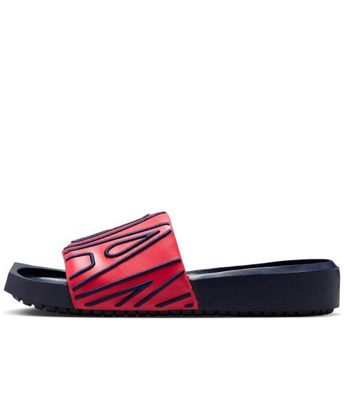 JORDAN BRAND（ジョーダンブランド）の「ジョーダン NOLA ウィメンズスライド / Jordan NOLA Women's Slides CZ8027-403 Obsidian（サンダル・レディース・ネイビー・24/23/22/26/25）」の2枚目の写真