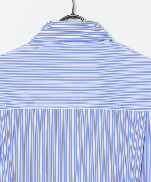 GEORGE'S(ジョージズ)の「切替刺繍シャツ(シャツ/ブラウス・メンズ・ブルー/ベージュ・LARGE/MEDIUM)」の5枚目の写真