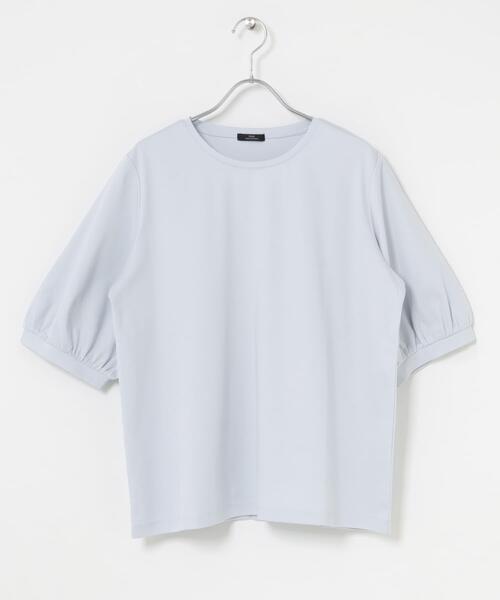 ITEMS URBANRESEARCH(アイテムズ アーバンリサーチ)の「袖デザインカットソー(Tシャツ/カットソー・レディース・ブラウン/ホワイト/ブラック/ライトブルー・FREE)」の13枚目の写真