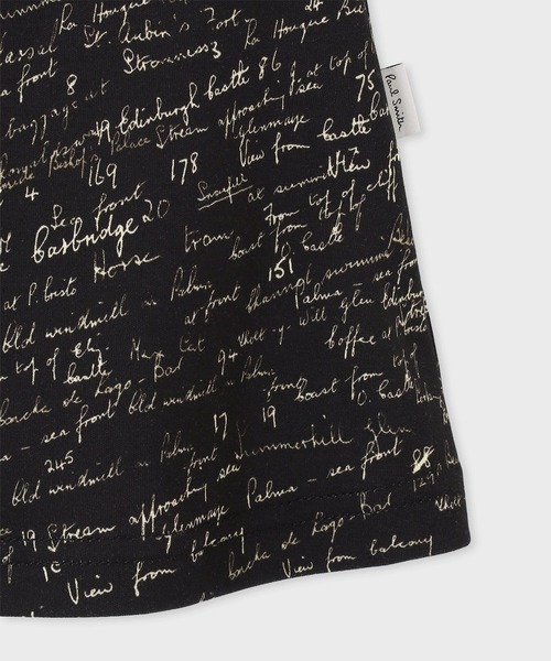 Paul Smith JUNIOR(ポールスミスジュニア)の「ガールズ "Slide Notes" プリント ポロワンピース / 893226 4163351(ワンピース・キッズ・ブラック/アイボリー・140cm/130cm/120cm/110cm/100cm)」の4枚目の写真