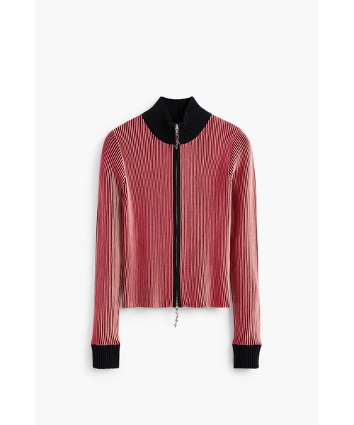 Desigual(デシグアル)の「Ribbed Lightweight Pullover, Pink/リブ ライトゲージプルオーバー ピンク(ニット/セーター・レディース・レッド・XL/L/M/S/XS)」の3枚目の写真