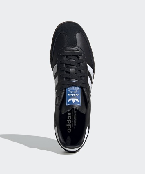 adidas(アディダス)の「サンバ OG / SAMBA OG / アディダスオリジナルス adidas Originals スニーカー(スニーカー・レディース・ブラック×ホワイト・22.5cm/31cm/24.5cm/24.0cm/23.5cm/28.0cm/32cm/28.5cm/29.0cm/22.0cm/23.0cm/27.5cm/27.0cm/26.5cm/29.5cm/30.0cm/30.5cm/25.5cm/26.0cm/25.0cm)」の5枚目の写真