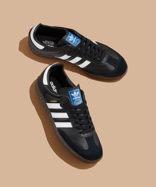 adidas(アディダス)の「サンバ OG / SAMBA OG / アディダスオリジナルス adidas Originals スニーカー(スニーカー・レディース・ブラック×ホワイト・22.5cm/31cm/24.5cm/24.0cm/23.5cm/28.0cm/32cm/28.5cm/29.0cm/22.0cm/23.0cm/27.5cm/27.0cm/26.5cm/29.5cm/30.0cm/30.5cm/25.5cm/26.0cm/25.0cm)」の14枚目の写真