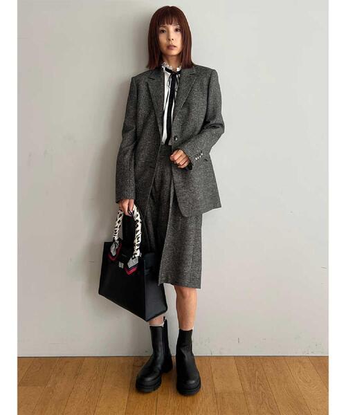 DRESSTERIOR(ドレステリア)の「【セットアップ可】ネップツイード ジャケット(テーラードジャケット・レディース・ベージュ系3/グレー系その他4・36/38)」の22枚目の写真