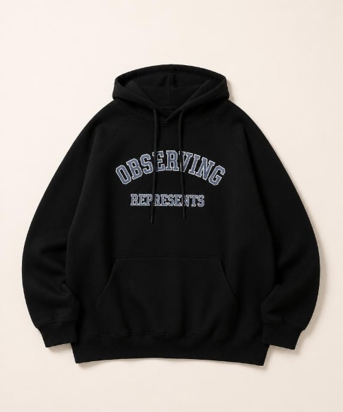 Burner(バーナー)の「【Cr+ov(クローヴ)】ロゴプリント ゆったりプルオーバーフーディー cro-hoodie-10-20【RBT】(パーカー・メンズ・ブラック系その他/ベージュ系その他/ブルー系その他/パープル/グレー/ブラック/ベージュ系その他3/グレー系その他3/グレー系その他2/グレー系その他/ピンク・FREE)」の19枚目の写真