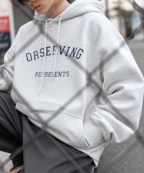 Burner(バーナー)の「【Cr+ov(クローヴ)】ロゴプリント ゆったりプルオーバーフーディー cro-hoodie-10-20【RBT】(パーカー・メンズ・ブラック系その他/ベージュ系その他/ブルー系その他/パープル/グレー/ブラック/ベージュ系その他3/グレー系その他3/グレー系その他2/グレー系その他/ピンク・FREE)」の22枚目の写真