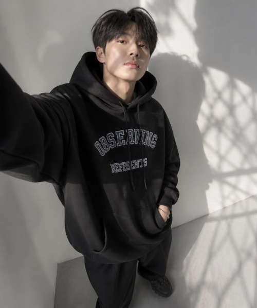 Burner(バーナー)の「【Cr+ov(クローヴ)】ロゴプリント ゆったりプルオーバーフーディー cro-hoodie-10-20【RBT】(パーカー・メンズ・ブラック系その他/ベージュ系その他/ブルー系その他/パープル/グレー/ブラック/ベージュ系その他3/グレー系その他3/グレー系その他2/グレー系その他/ピンク・FREE)」の20枚目の写真